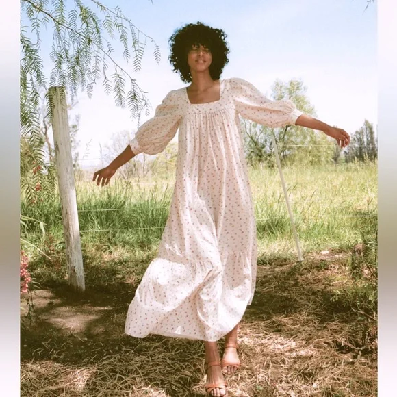 🚨 S O L D 🚨 NWT Christy Dawn Bianca Carnelian Aster Garden S - Picture 3 of 11